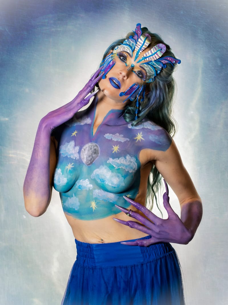Creative body painting