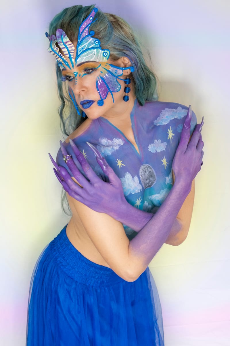 Creative body painting