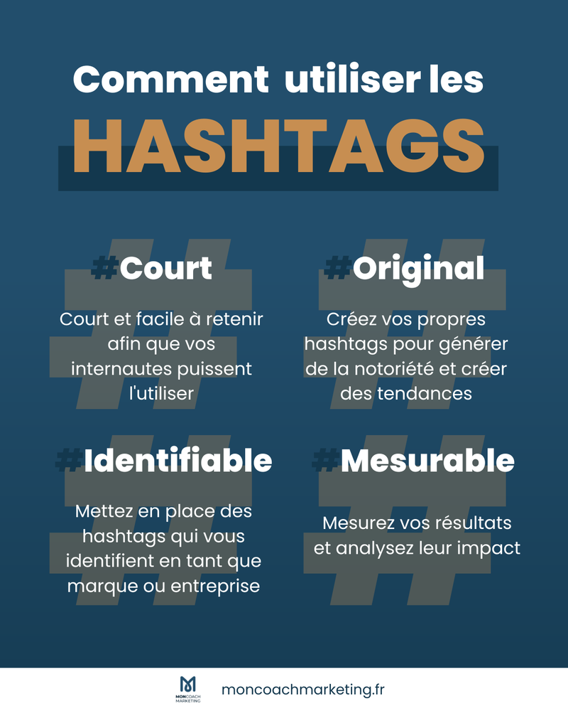 Comment utiliser les Hashtags ?
