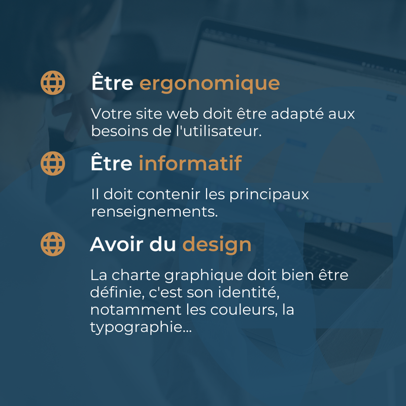 Les 7 points incontournables d'un site web