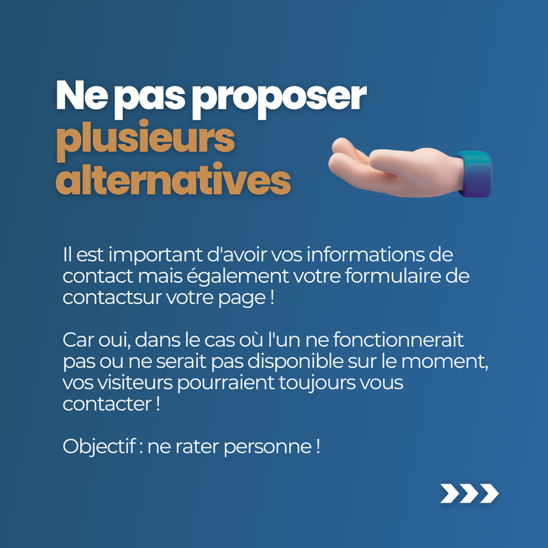Attention à ces erreurs les plus courantes sur la page "Contact" !
