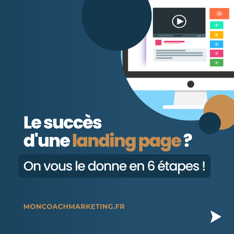 Le succès d'une landing page ? On vous le donne en 6 étapes !