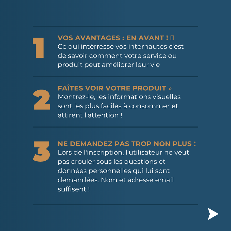 Le succès d'une landing page ? On vous le donne en 6 étapes !