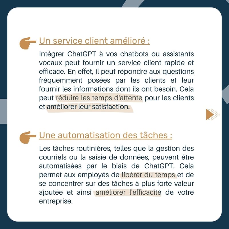 Comment ChatGPT peut aider votre entreprise ?