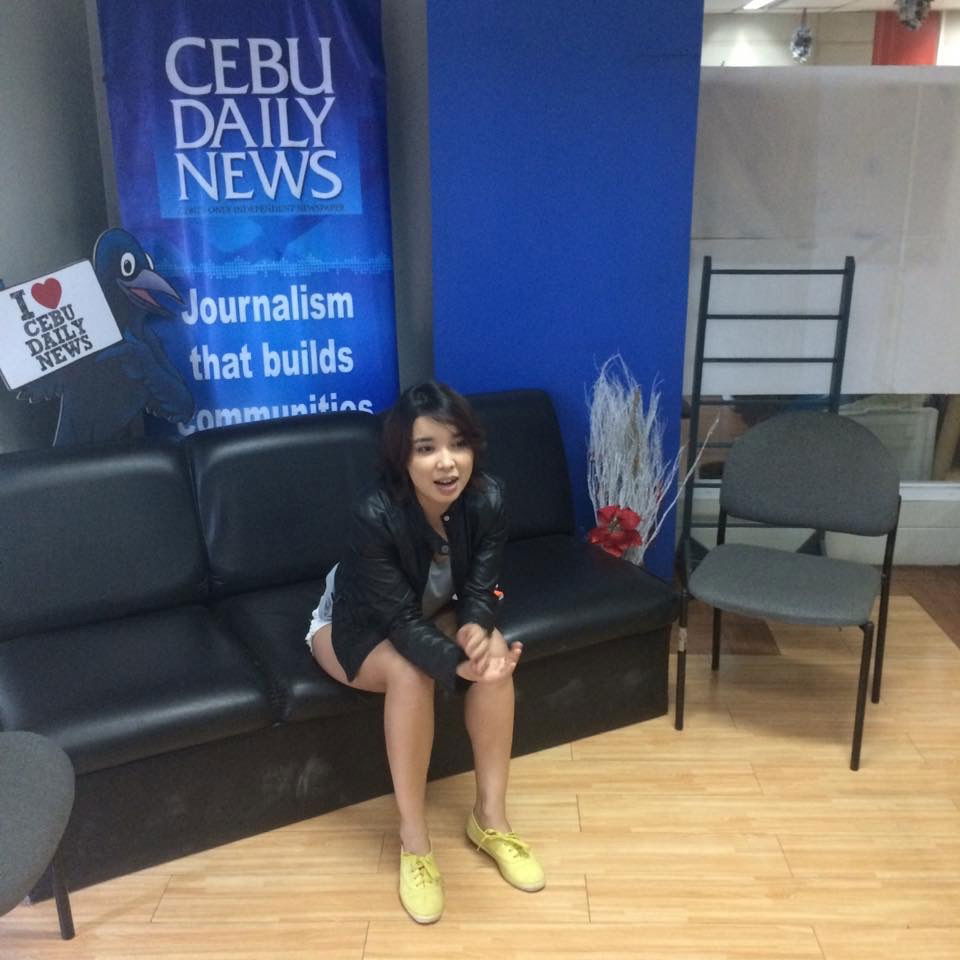 Guesting at Cebu Daily News