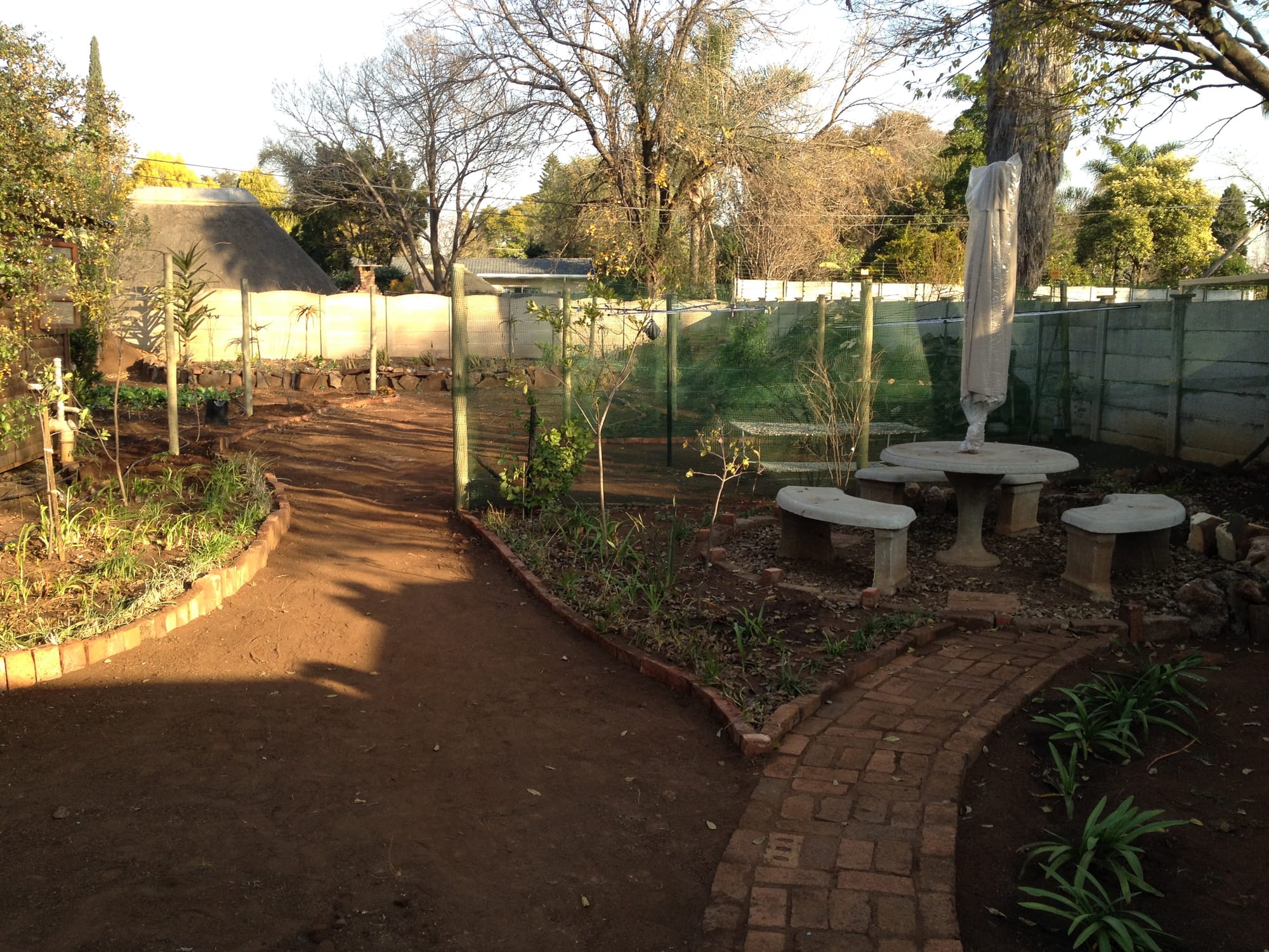 Second garden design