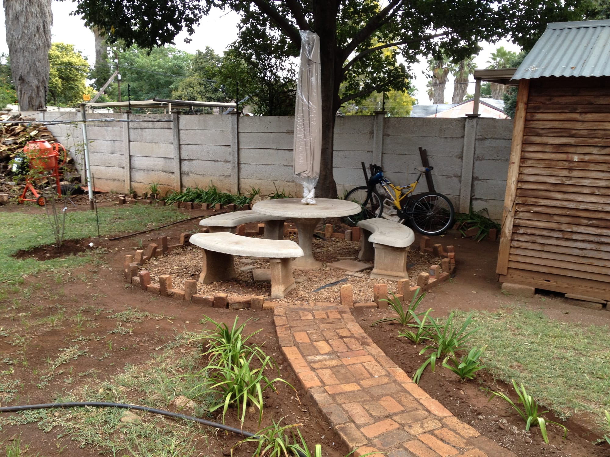 Second garden design