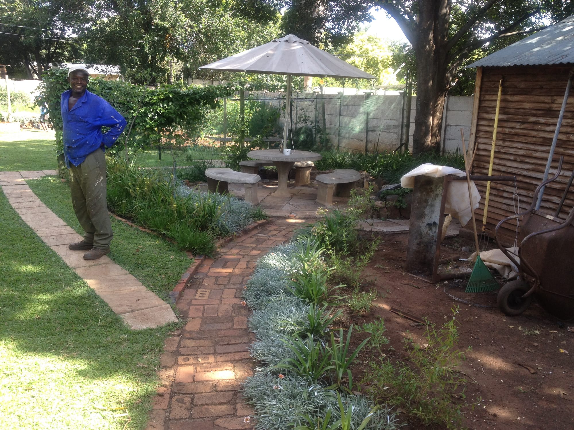 Second garden design
