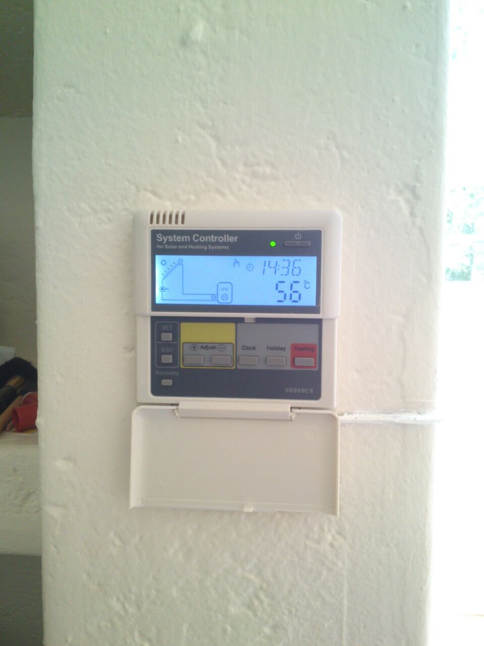 Solar Geyser SR81 Keypad