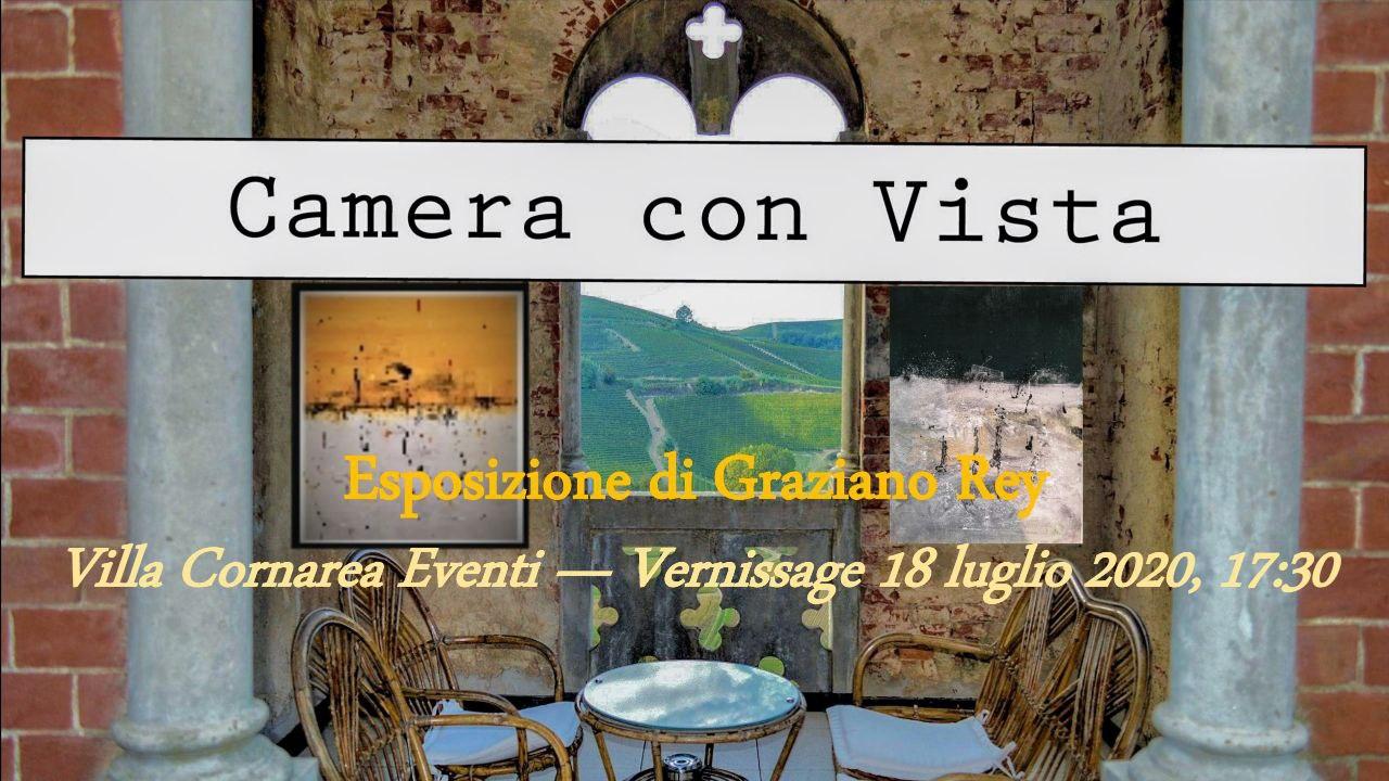 Personale "Camera con vista" presso Villa Cornarea Canale D'Alba (CN)