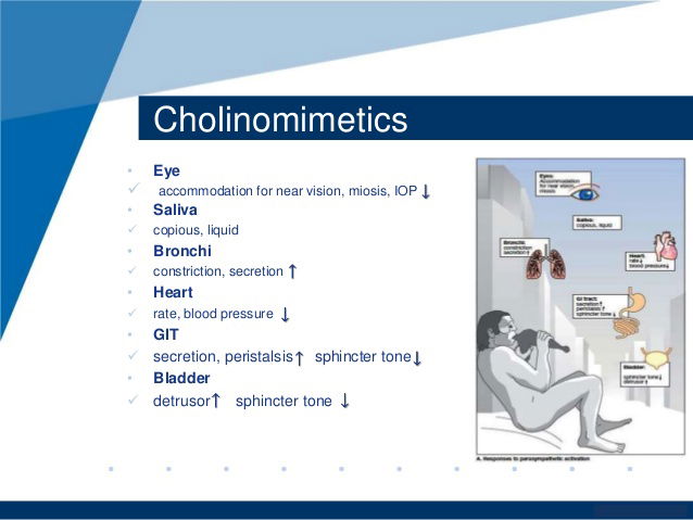 PHARMACOLOGY AND THERAPETICS-INDIRECT ACTING CHOLINOMIMETICS