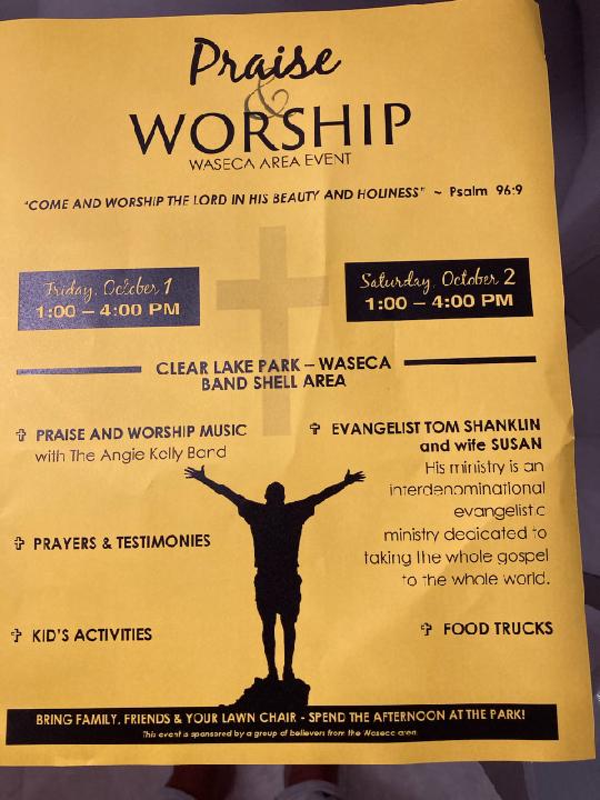 Praise and Worship  Waseca area event