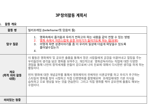 빌리프레임