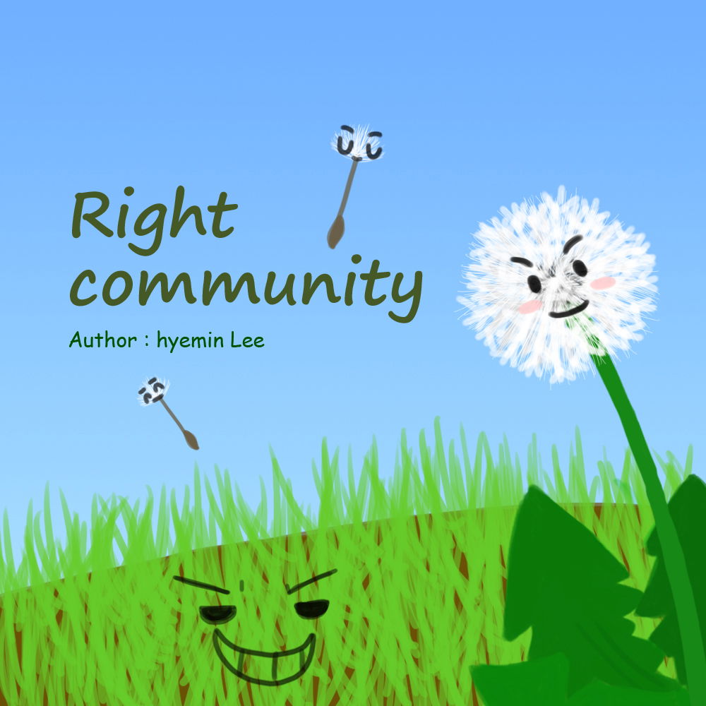 Right community_Auther : Hyemin Lee