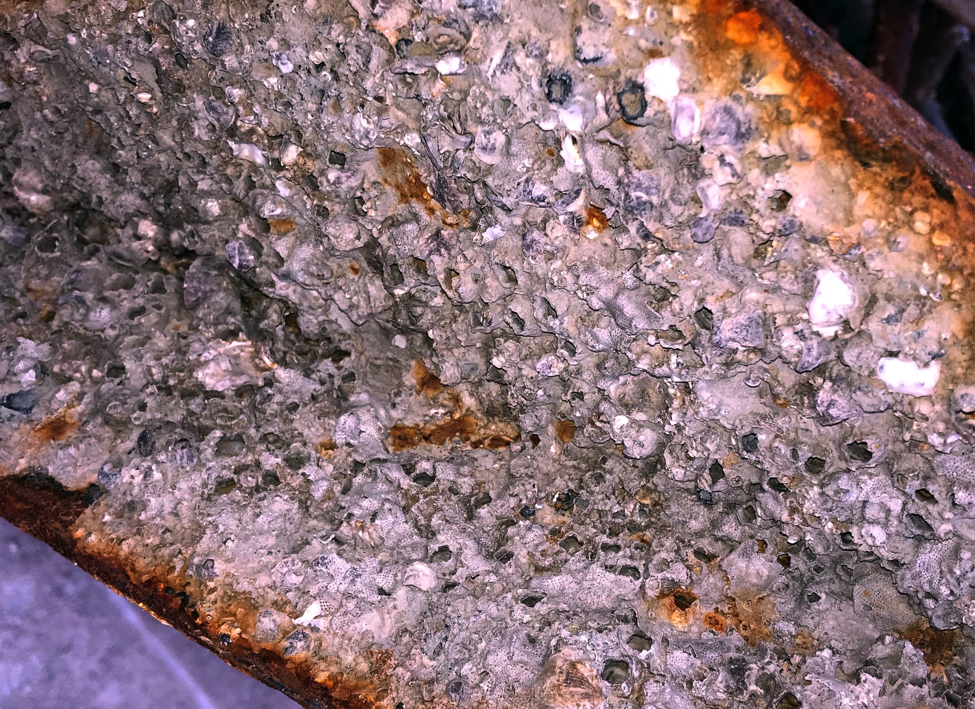 an iron-rusted opener