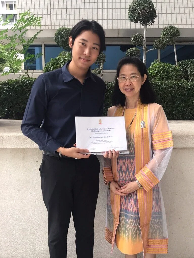 with Prof. Parvapan Bhattarakosol, Ph.D. (Advisor)