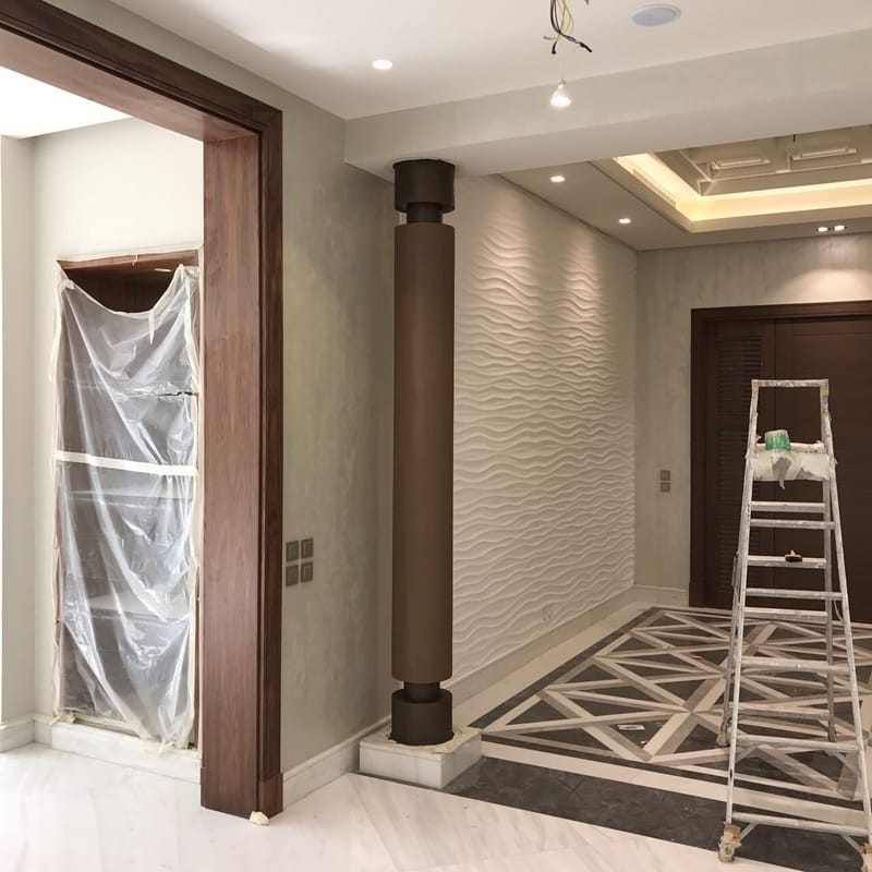 الفن المحترف (اعمال الڤلل والتشطيبات الداخلية)