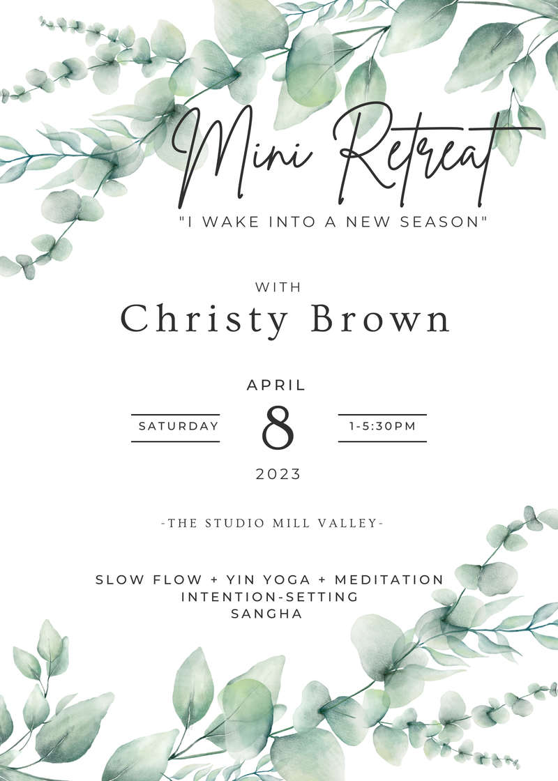 MILL VALLEY MINI RETREAT