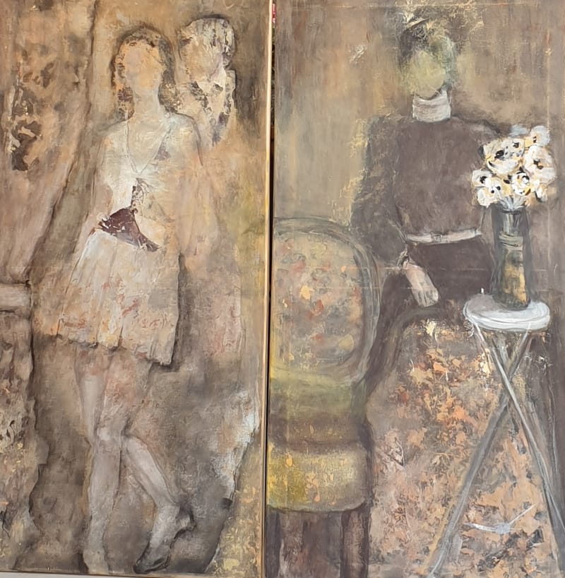 קשה להיפרד מתערוכת היחיד שלך...