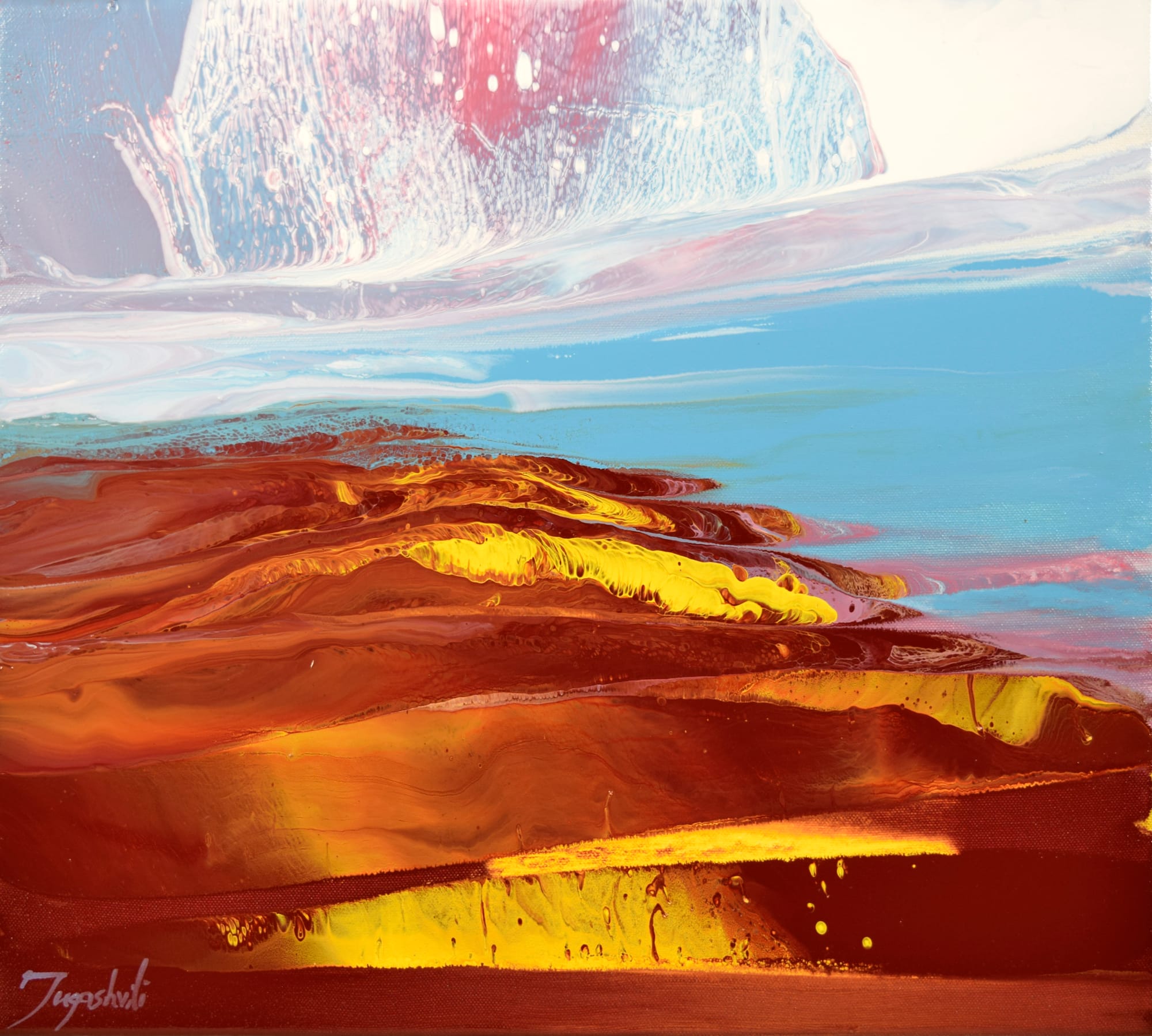 Crimson Landscape 1