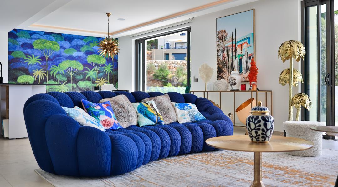 DECORATION D'UNE VILLA SUR SAINTE MAXIME