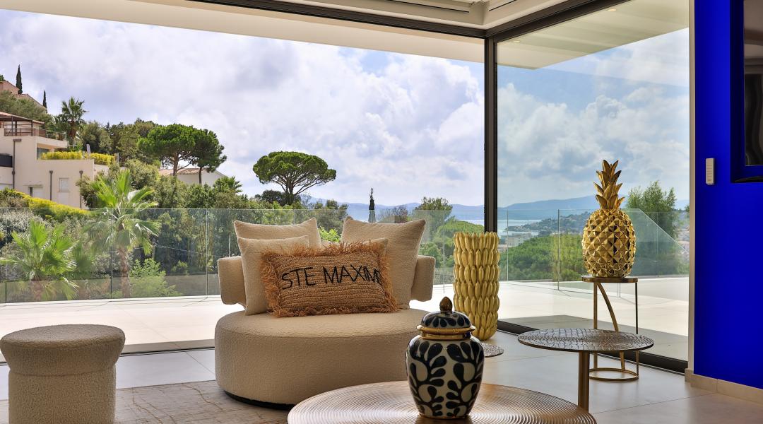 DECORATION D'UNE VILLA SUR SAINTE MAXIME