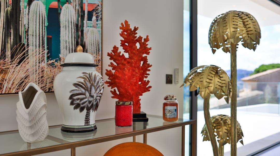 DECORATION D'UNE VILLA SUR SAINTE MAXIME