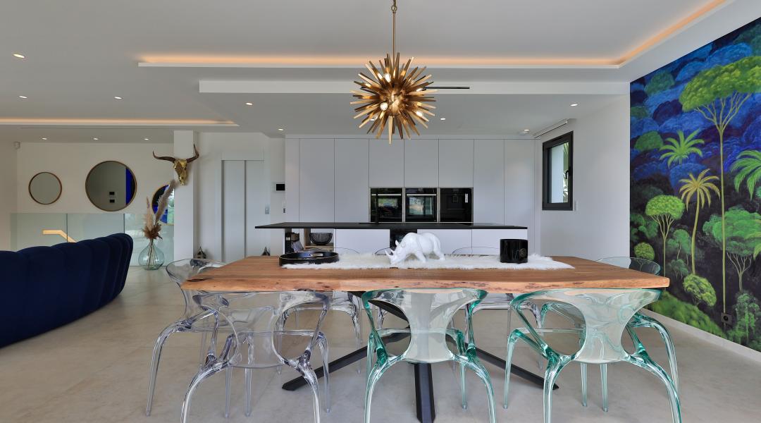 DECORATION D'UNE VILLA SUR SAINTE MAXIME