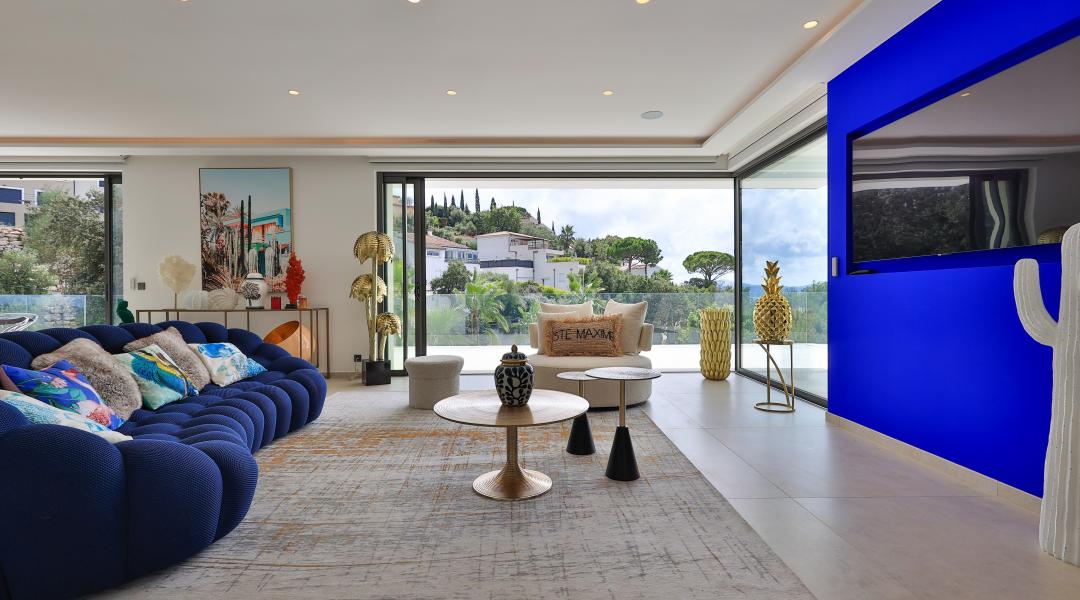 DECORATION D'UNE VILLA SUR SAINTE MAXIME