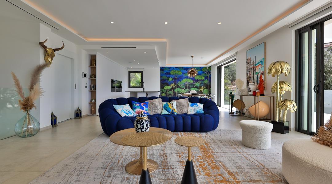 DECORATION D'UNE VILLA SUR SAINTE MAXIME