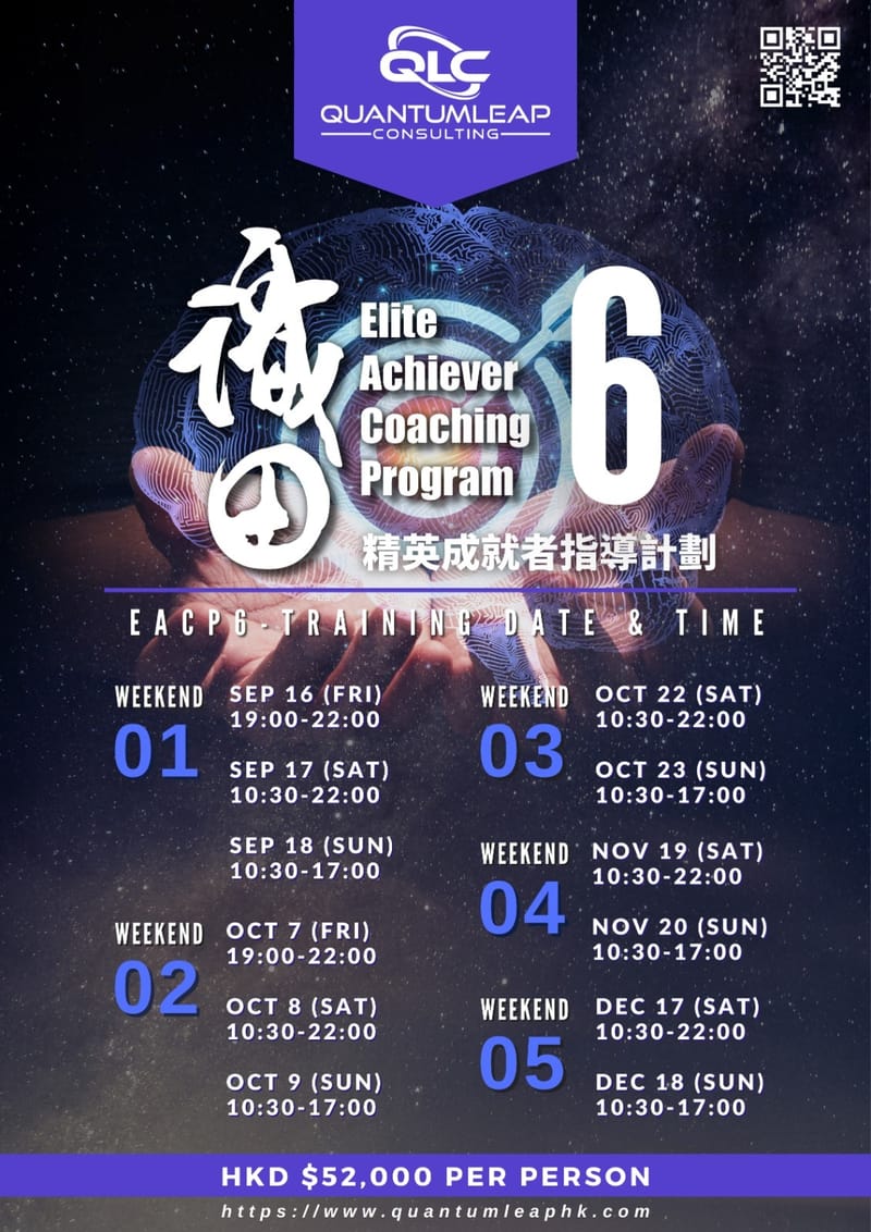 ELITE ACHIEVER COACHING PROGRAM (CT6)
