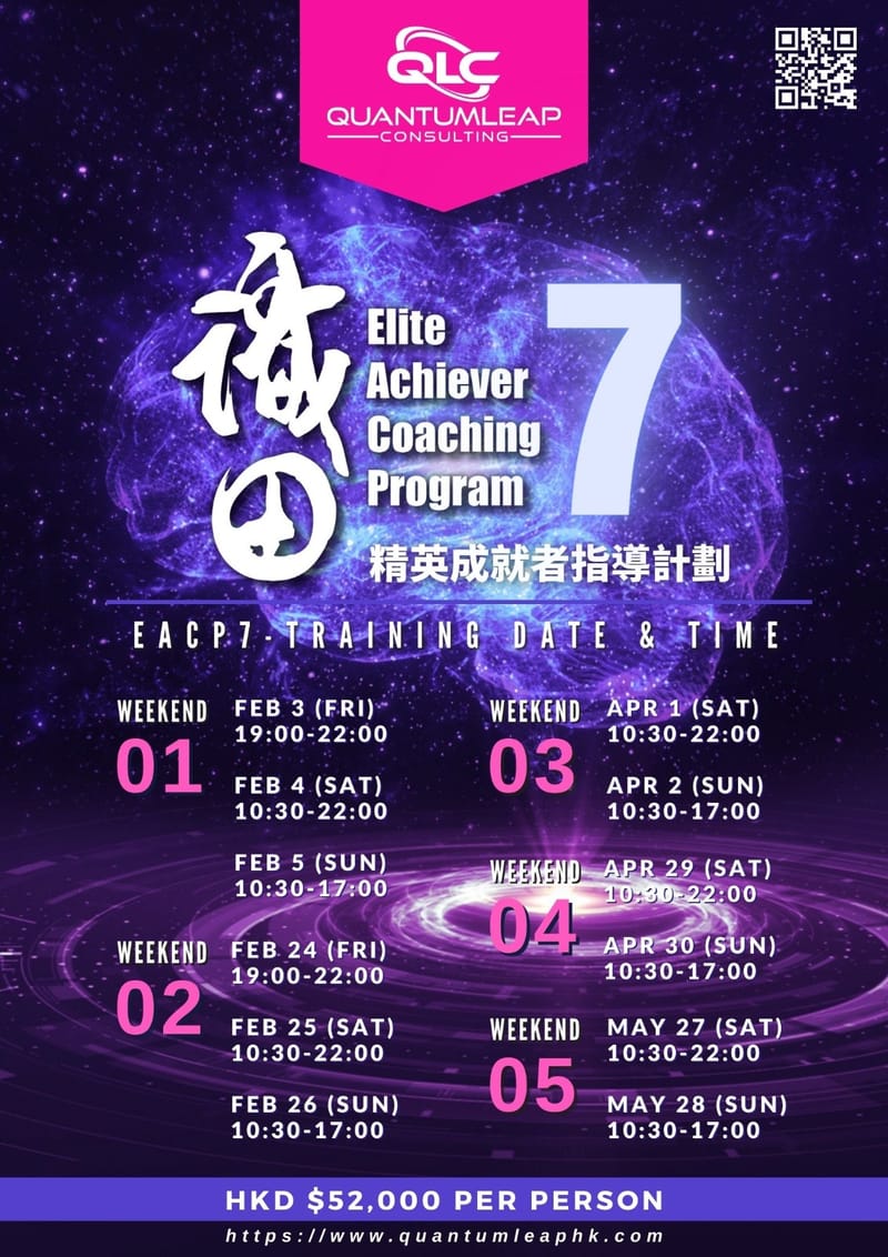 (CT 7) ELITE ACHIEVER COACHING PROGRAM