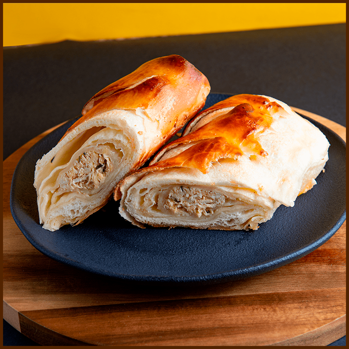 Baguetes folhadas recheadas