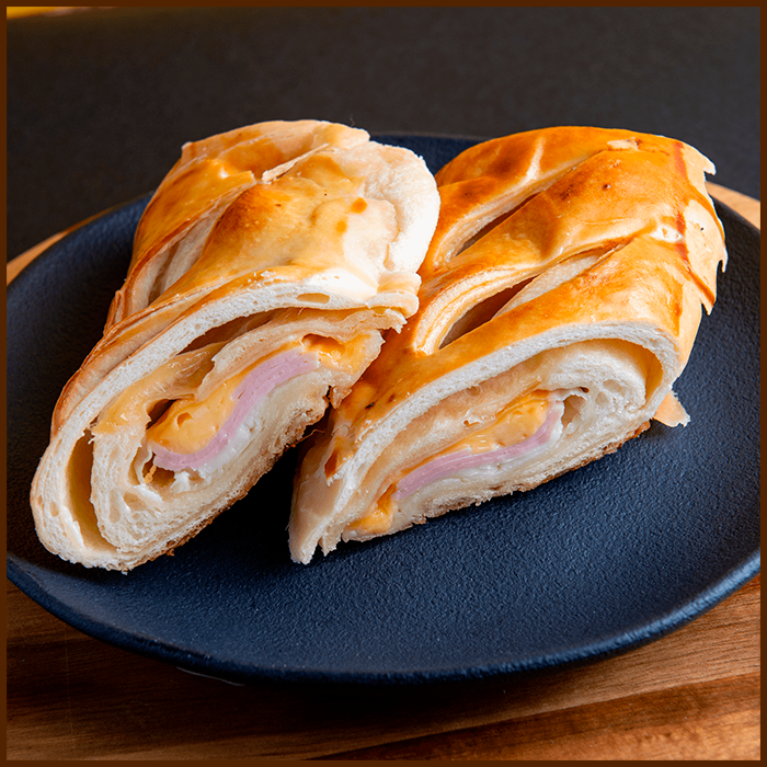 Baguetes folhadas recheadas