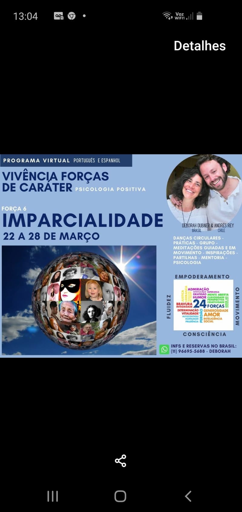 Forças de Caráter - Imparcialidade