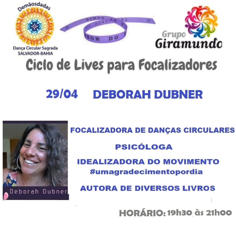 Live sobre Dança Circular