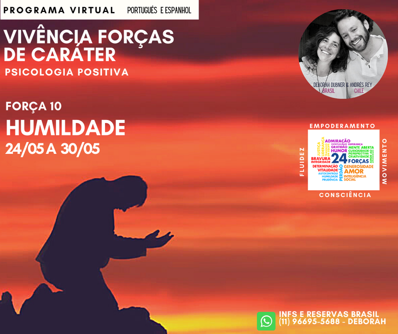 FORÇAS DE CARÁTER - HUMILDADE