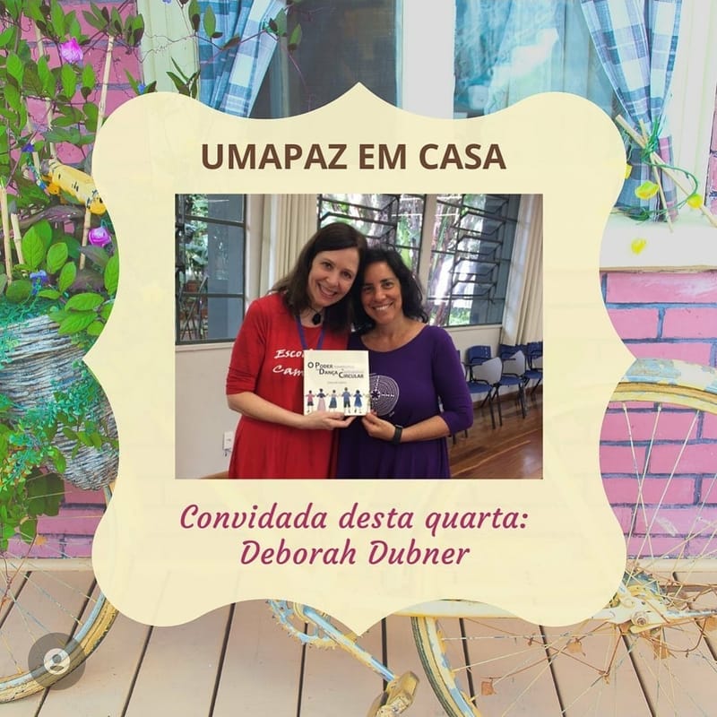 Dança Circular na roda virtual da Umapaz