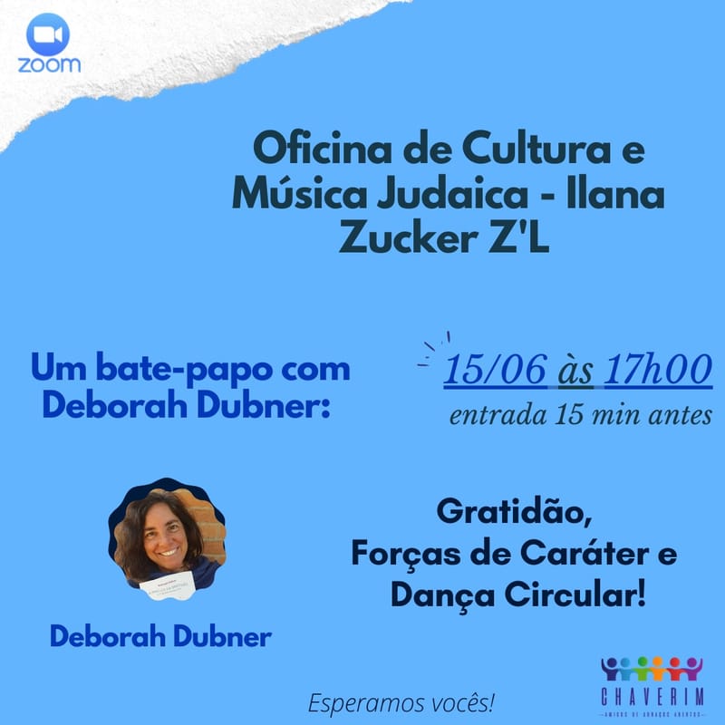 GRATIDÃO, FORÇAS DE CARÁTER E DANÇA CIRCULAR