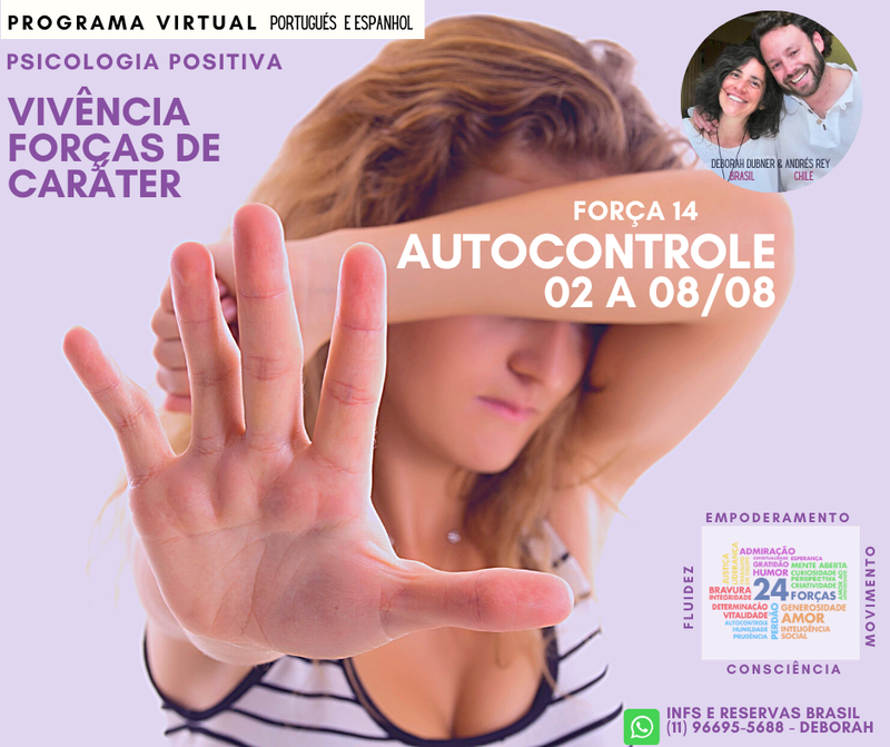 FORÇAS DE CARÁTER - AUTOCONTROLE