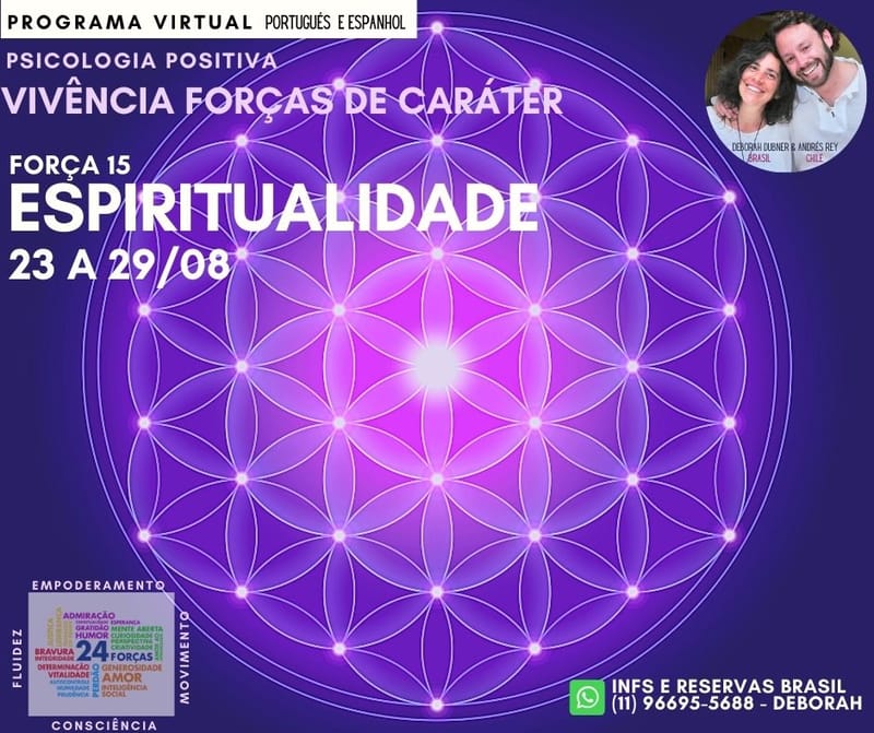FORÇAS DE CARÁTER - ESPIRITUALIDADE