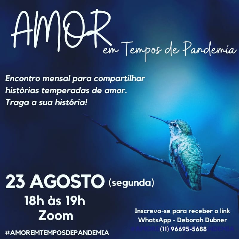 AMOR EM TEMPOS DE PANDEMIA