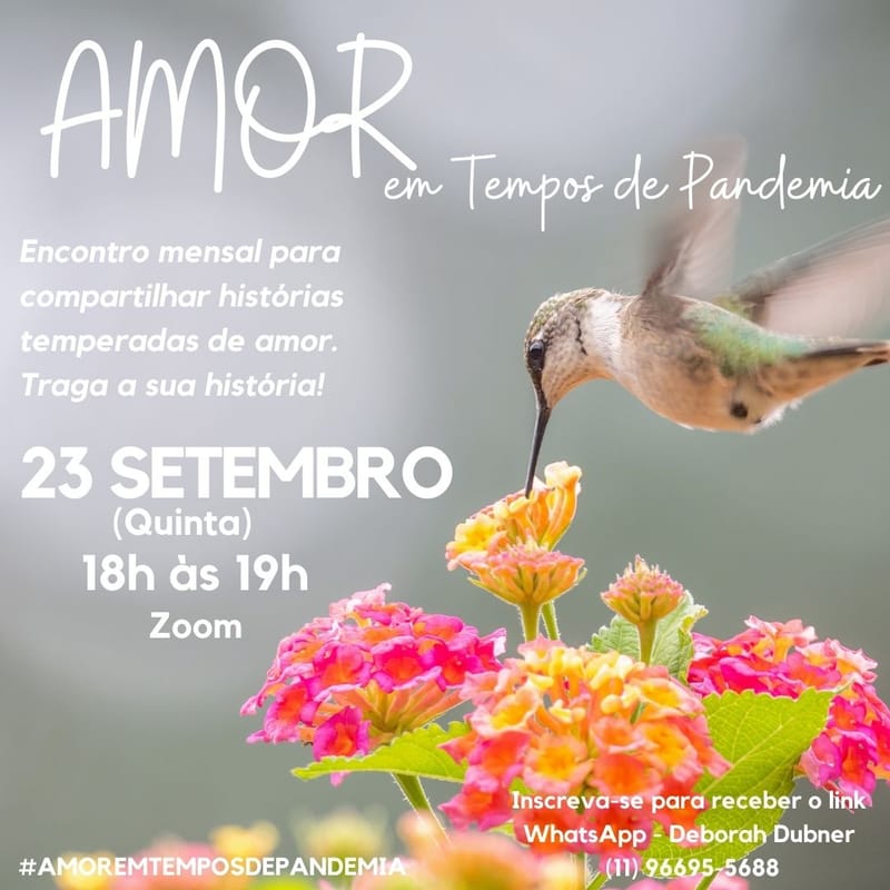 AMOR EM TEMPOS DE PANDEMIA