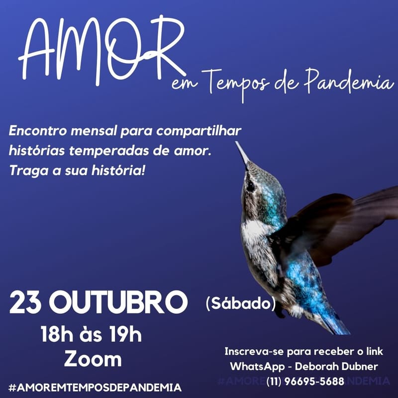 AMOR EM TEMPOS DE PANDEMIA