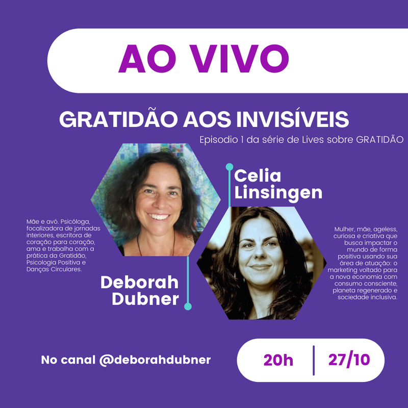 LIVE 1 - GRATIDÃO AOS INVISÍVEIS