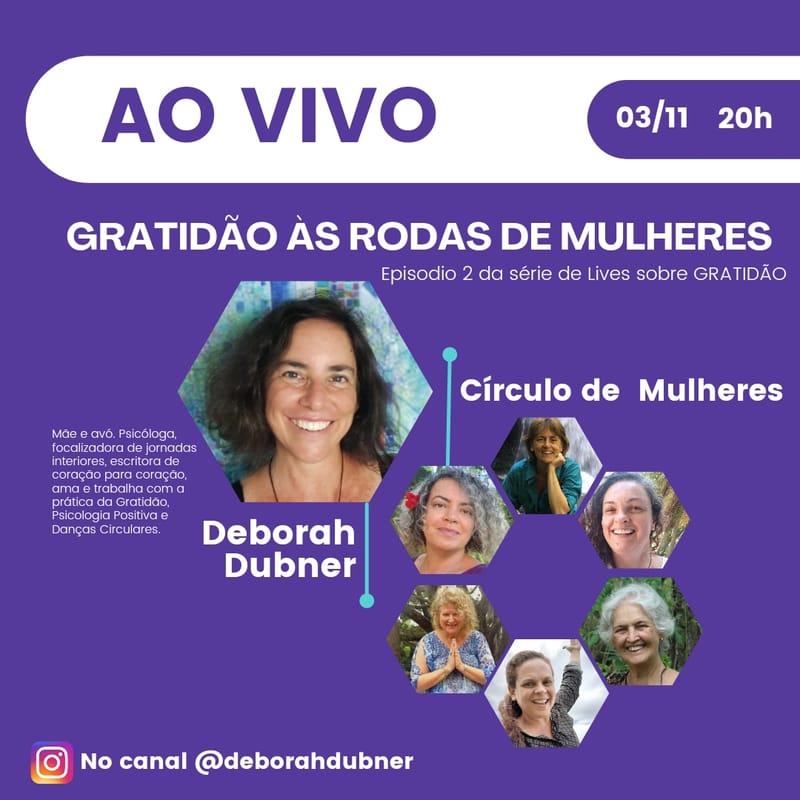 LIVE 2 - GRATIDÃO ÀS RODAS DE MULHERES
