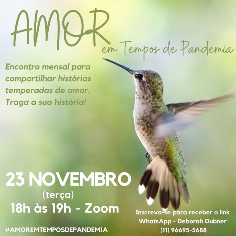 AMOR EM TEMPOS DE PANDEMIA