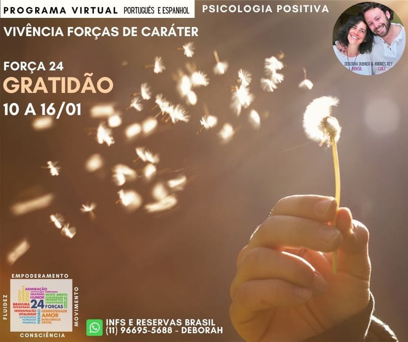 FORÇA DE CARÁTER 24 - GRATIDÃO