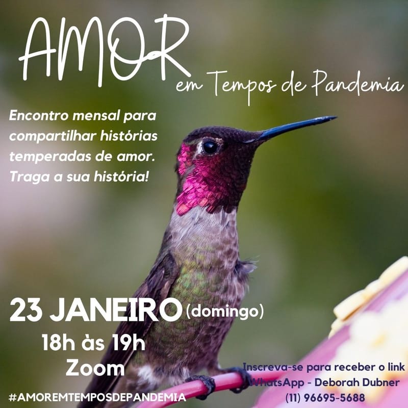 AMOR EM TEMPOS DE PANDEMIA