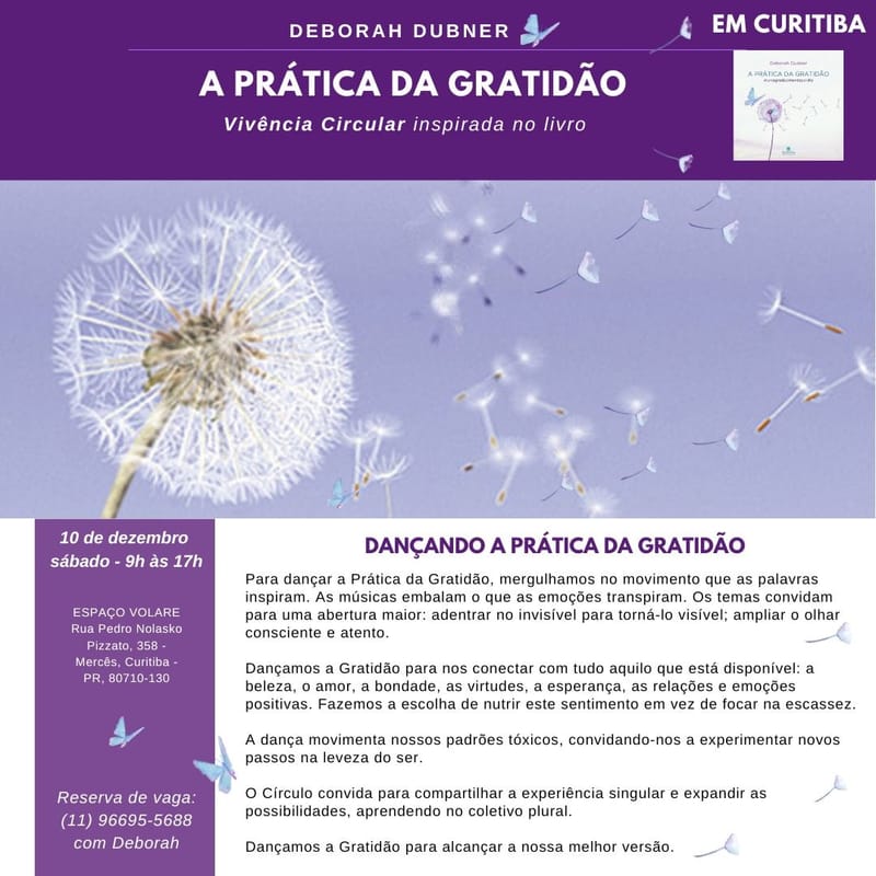 DANÇANDO A GRATIDÃO EM CURITIBA